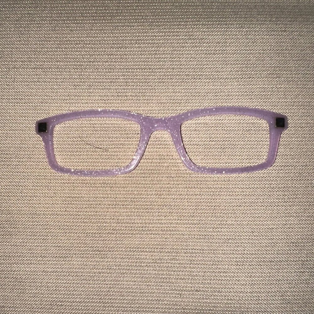 Pink Modern Rectangular Sunglasses